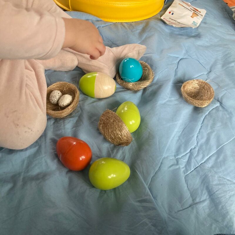 Les Polinsons - Bébé patouille Le chantier du petit nid 6 – 24 mois