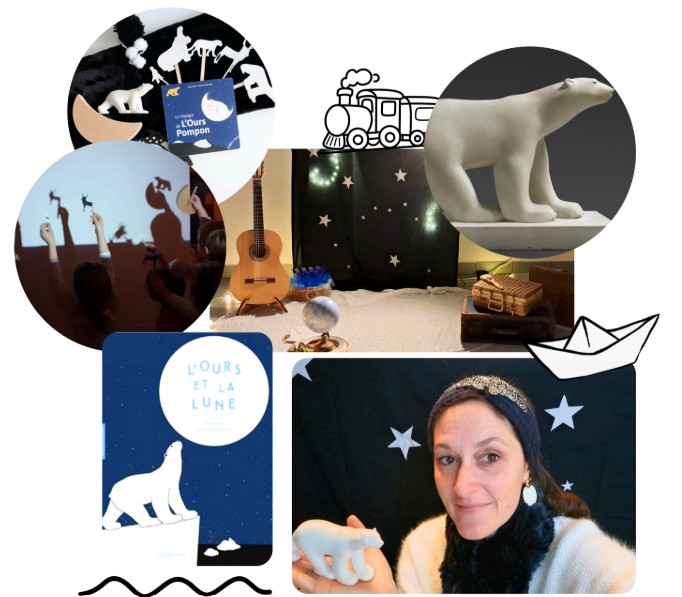 Les Polinsons - Atelier-spectacle L&rsquo;ours Pompon 1-5 ans