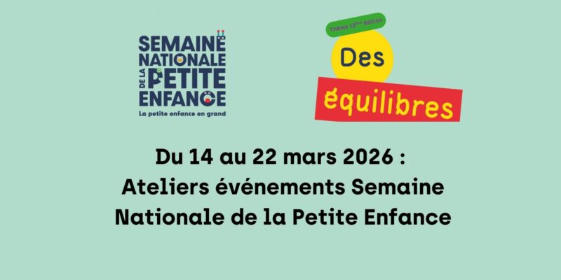 Les Polinsons - Evènements Les Polinsons Semaine Nationale de la Petite Enfance du 14 au 22 mars 2026